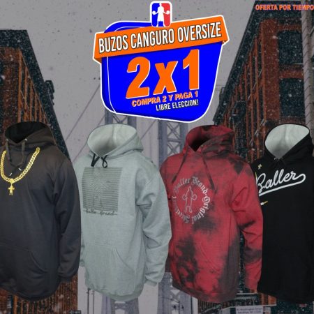 2x1 Buzos Canguro Baller Brand