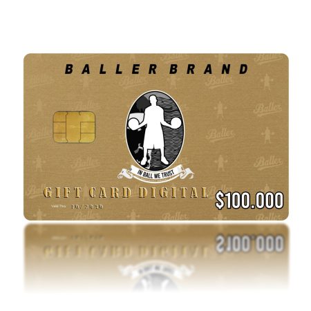 Baller Brand® Gift Card Gold $100.000