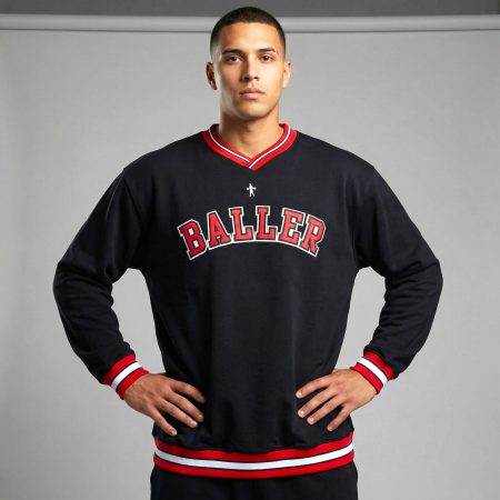 SWEATER OVERSIZE ATHLETIC