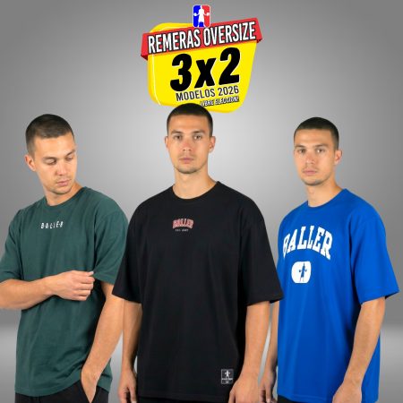 PROMO 3x2 REMERAS OVERSIZE