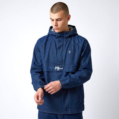 CAMPERA ANORAK DENIM STATEN BLUE